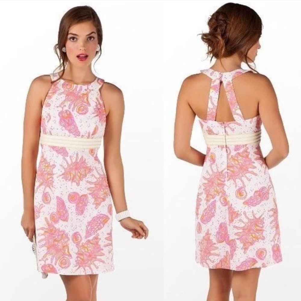 Lilly Pulitzer Tinsley Dress “Conched Out” pattern